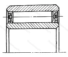 Подшипник 23244CAMB размер 220x400x144