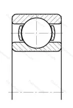 Модификация подшипника 6-815 размер 75x100x15