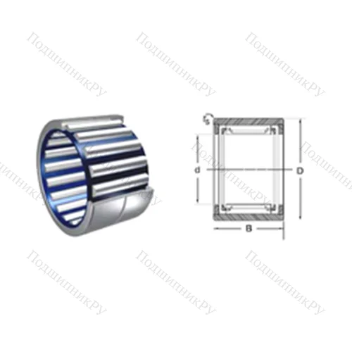 Подшипник игольчатый радиальный NK 38/30ASR 1