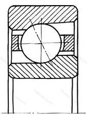 Модификация подшипника 926200 размер 10x30x9
