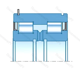 Двухрядный роликовый подшипник SL 04 5024 LLNR