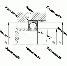 Подшипник 7322-B-TVP