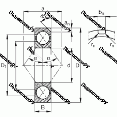 Подшипник QJ 326-N 2-MPA
