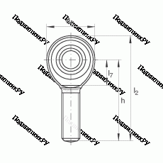 Подшипник GAKR 30-PW