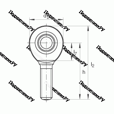 Подшипник GAR 15-UK